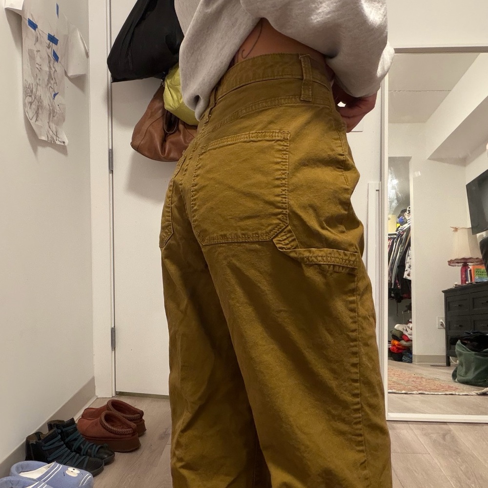 Universal Thread Mustard Pants - Picture 3 of 6